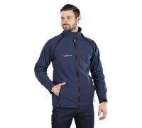 24MX Team Softshell Jacket with Detachable Sleeves BlueXXL Blue