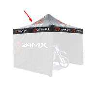 24MX Tent Roof Canvas for Easy-Up Race Tent Black (ROOF ONLY)