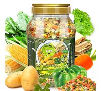 24Oz Mixed Ramen Toppings Dehydrated Soup, 680g All Natural Vegetable, 9 Freeze Dried Veggies for Noodles, Soups, Camping, and Emergency Food, Dry Vegetable Flakes, No Additives