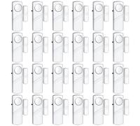 24Pack Door Window Alarms - Wireless DIY Security Sensor for Home, Burglar Alarm for Doors, Windows, Pool, Shed, Caravan, Car | Child Safety & Personal Protection Kit (W-Door Alarm shou 24pcs)
