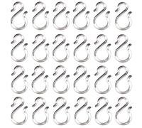 24PCS 1.5〞Clear Plastic Punch Bowl Cup S Hooks Hangers