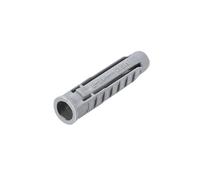 24pcs 10mmX50mm Plastic Expansion Pipe Column Concrete Anchor Wall Plug Gray for Home Garden DIY Application