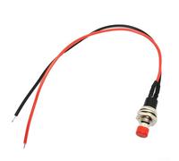 24pcs 7MM Momentary Pushbutton Switch with Automatic Reset for On Off Applications 3A 220VAC Electrical Parts with Screw Terminal for Home and Car