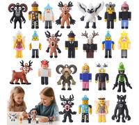 24PCS 99 Nights In The Forest Figures,Game Characters Doll,Monster Action Figure with Deer Owl Ram Design,Funny Toy Model Set,Creative Gifts for Collectors Fans Boys Girls for Festival