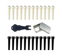 24Pcs Acoustic Guitar Bridge Pins Replacement String Peg for Acoustic Guitar