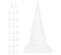 24pcs Aluminium Oxide Kiln Stilts, Cone Supports, White | High Temperature Resistance, Helps Prevent Shelf Sticking, Suitable for Ceramic Artists, Teachers, Plates and Pottery Pieces