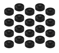 24pcs Aquarium Air Pump Diaphragm Rubber Cup for Fish Tank Pumps | Black Replacement Part, Low Noise Support, Easy Installation, Wide Compatibility for Aquarium and Oxygen Pumps