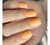 24pcs Artificial Nails Square Shape with Glossy Finish False Stick on for Daily Wear and Special Occasion Manicure Nail Accesories