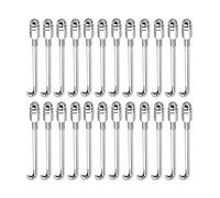 24Pcs Banjo Hook Brackets Set Hooks Set Adjustable Metal Musical Instrument Accessories Flat And