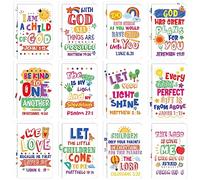 24Pcs Bible Verse Notepads,Mini Religious Pocket Notebooks Motivational Christian Small Inspirational Notepads Journals Gift Bulk Prizes for Kids Teacher School Home Travel Supplies (Bible White)