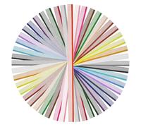 24PCS Book Binding Endbands, 12 Inch Cotton Book Binding Materials Kit, Colorful Bookbinding Supplies for Book Making Repair Kit, Books Cloth Headband for Beginners(Solid Colors)