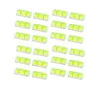 24Pcs Bubble Spirit Level 10X10X29mm Square Levels for Wall Frames Art Displays Picture Hanging RV Tripod Measuring