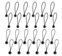 24PCS Bungee Balls, Tarpaulin Ties, Bungee Cords with Balls