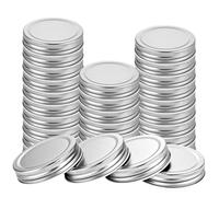 24PCS Canning Lids for Ball, Mason Jars Reuseable More Jar Lids Leak Proof - 70MM Regular Mouth Jar Lids for Food Storage