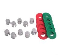 24PCS Car Battery Post Terminal Shims for Long-Term Use on RV Camper Truck and Marine Battery Systems