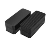 24Pcs Carpet Grippers, Washable Reusable Carpet Sticky Grips, Easy to Install Prevent Accidents Laminate, Anti Slip Mat Gripper Keep Your Rug in Place for Wooden and Hard Floors (25mm x 100mm)