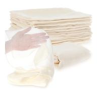 24Pcs Cheesecloth for Straining, 20x20 Inch Hemmed Cheesecloth, 100% Cotton Unbleached Cloth Strainer Bulk for Coffee Brewing Cooking, Baking, Juicing, Straining, Cheese Making