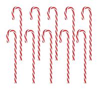 24pcs Christmas Candy Cane Christmas Holiday New Years Home Decoration Christmas Party Favors (Red and White)