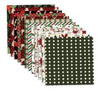 24PCS Christmas Scrapbook Paper 12x12 12 Style Vintage Christmas Theme Double Sided Scrapbook Paper for DIY Albums Journals Envelopes Greeting Cards Making Cardstock Fabric