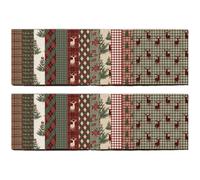 24Pcs Christmas Scrapbook Paper 6x6 Vintage Christmas Theme Double Sided Pattern Scrapbook Paper for DIY Albums Journals Card Making, Xmas Decor