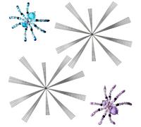 24Pcs Christmas Snowflake Wires Forms Metal Beading Xmas Bead Wire for DIY Jewelry Making Wrapping Party Winter Decorations Craft Supplies,15cm (Gold, 15cm)