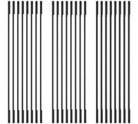 24Pcs Coping Saw Blades Set, 6-1/2-Inch Long Between Pins, Sturdy Wood Cutting Saw Blades Kit (15 TPI, 18 TPI, 24 TPI) High-Carbon Steel Pin End Scroll Saw Blade Assortment (24, 15/18/24)