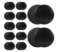 24Pcs Core Sliders for Working Out, 17.5cm Dual Sided Exercise Gliding Discs for Carpet or Hardwood Floors, Light and Portable Pilates Abdominal Sliders for Home Gym Strength Training Core Workouts