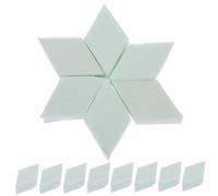 24PCS Diamond Shape Exfoliating Sponge of Facial Cleansing Sponges for Makeup Removal and Skin Massage Travel Friendly and Safe for All Skin Types