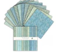 24Pcs Double Sided Scrapbook Paper ,Vintage Floral Pattern Scrapbook Paper