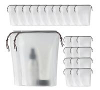 24Pcs Drawstring Shoe Storage Bag 11.8x15.7in Dustproof Protective Travel Essential Organizers Pouches Portable Design EVA Storage Bag with Drawstring