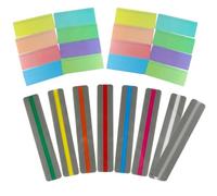 24pcs Dyslexia Overlays, Coloured Reading Aids for Visual Stress and Dyslexia, Reading Rulers for ADHD Support, Classroom and Home Use, Set of 24 Pieces with 8 Colour Variations