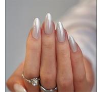 24pcs Elegant Press On Nails Set Comfortable Acrylic Artists Nails Full Covers Missing For Office And Party Wear Stick Nail