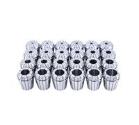 24PCS ER40 Spring Collet Chuck 3-26mm Spring collets for CNC Machining Centers(0.015mm)