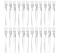 24PCS Face Mask Applicators, Soft Facial Brushes for Cosmetic & Body Lotion, Multipurpose Mask Brushes for Even Application, White
