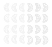 24Pcs Face Paint Stencils Body Art Templates Reusable for Makeup Parties Halloween Carnival