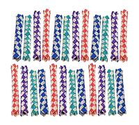 24pcs Finger Traps Birds Parrots Chew Toy Bamboo Chinese DIY Kids Parties