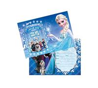 24pcs Frozen Princess Birthday Invitations,Frozen Princess Party Invitations Birthday Party Supplies Decoration (Invitations 24pc)