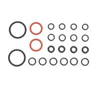 24PCS General Coffee Machine Seal Set Replacement Rubber Gasket Brewing Group Maintenance Coffee Machine Maintenance Pack Valve Seal for Hong Valve System
