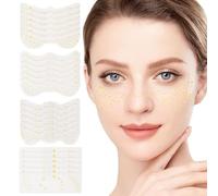 24Pcs Glitter Freckles Face Tattoo Glitter Faux Freckle Faux Freckle Makeup Patches for Women Waterproof Glitters Sticker Sparkle Face Glitters Speckles Patches Speckles Stickers for Carnival Party