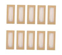 24pcs Golden Paper False Eyelash Storage Box with Trays