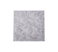 24Pcs Grey Marble Texture Self-adhesive Square PVC Flooring Tile, 5m² Pack H&O Direct Grey One Size