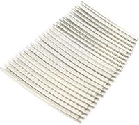 24Pcs Guitar Fret Wire Set cupronickel 2.7mm Fret Wire Guitar Frets Wire Set for FENDER/Replacement Accessories, Playing Accessories,General guitar accessories