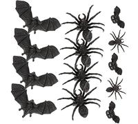 24Pcs Halloween Bat Rings Trick Treating Costume Accessories for Spooky Parties for Halloween Favors Decorations