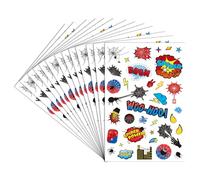24pcs Halloween Craft Stickers for Kids, Waterproof Spider Web Spider Stickers Colorful Spider Themed Decal Halloween Labels Stickers for Water Bottle Laptops Phone Case Luggage Guitar