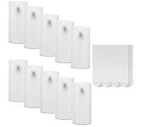 24pcs Heavy Duty Command Picture Hooks - Damage-Free Hanging Solution for Frames, Mirrors & Shelves - 10 Hooks & 14 Strips Holds 1.8kg Each, No Nails Required