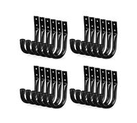 24pcs Heavy Duty Garage Storage Hooks,Bike Hooks for Garage Wall,Utility Garage Hooks,Wall Mount J Hook for Hanging