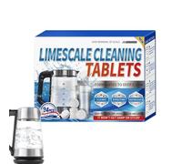 24PCS Heavy Duty Water Bottle Cleaning Tablets & Kettle Descaler, Multi-Purpose Limescale Remover for Glass, Stainless Steel, Flasks, Plastics, Coffee Machines