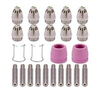 24PCS Ionized GasTorch Nozzles High Heat Resistance Tips for Enhanced Cutting Precisions & Longevity Industrial Plasma Cutter Replacement Parts