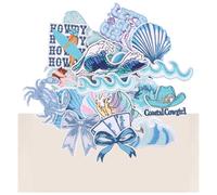 24Pcs Iron on Patches for Clothes, Sea Theme Iron on Patches, Embroidered Craftsmanship Cowgirl Theme Embroidered Set Clear Patterns Neat Stitches for Clothing Decor Clothes