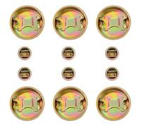 24pcs Iron Threaded Drum Bung Caps for 200l Barrels